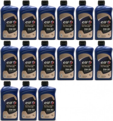 Elf Evolution Full Tech FE 5W-30 Motoröl 15x 1l = 15 Liter