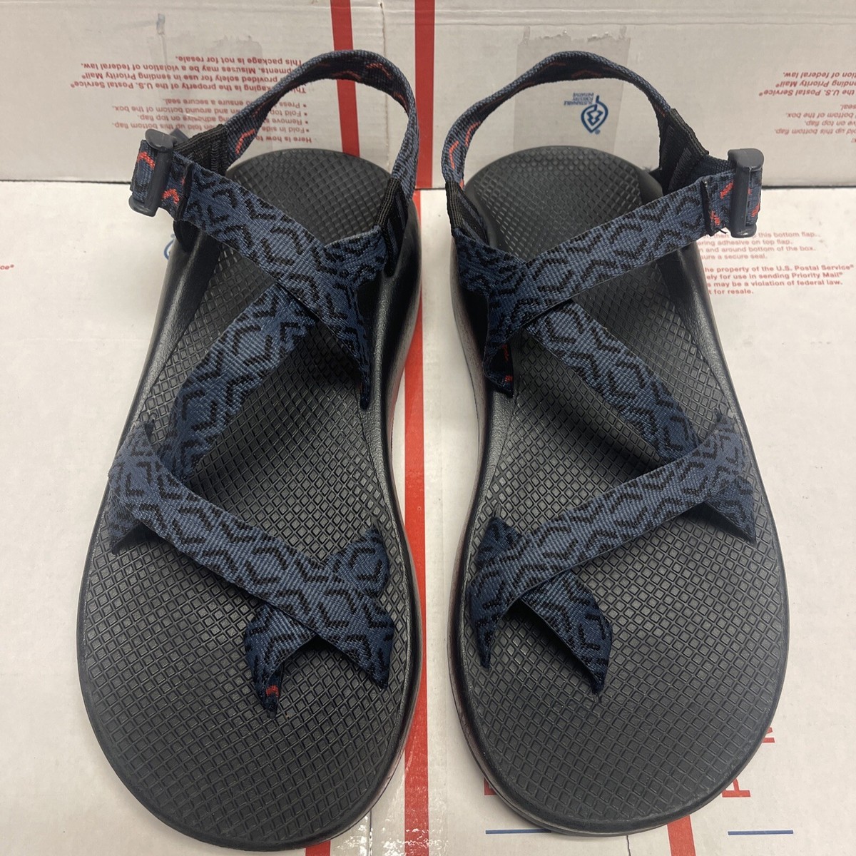CHACO Men Blue Sandal Waterproof Vibram Sole Size 10 Chaco Men main image 3
