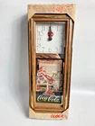 Coca Cola TOY TOWN Wall CLOCK 1994 NIB NOS Vintage Promo Merchandise Soft Drink