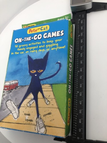 Edupress Pete The Cat On-The-Go Game complete Children's Educational Card Game - Picture 10 of 10