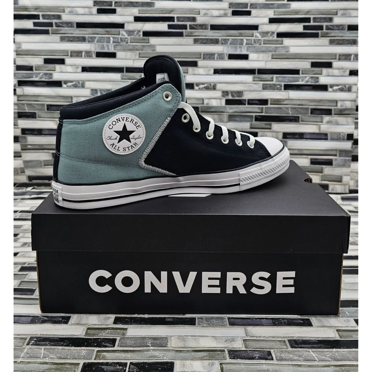 Converse ctas street mid black cheap