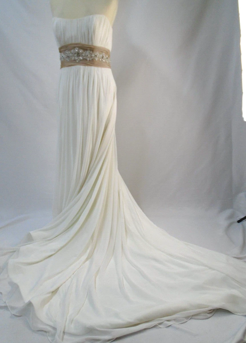 Maggie sottero top champagne wedding dress