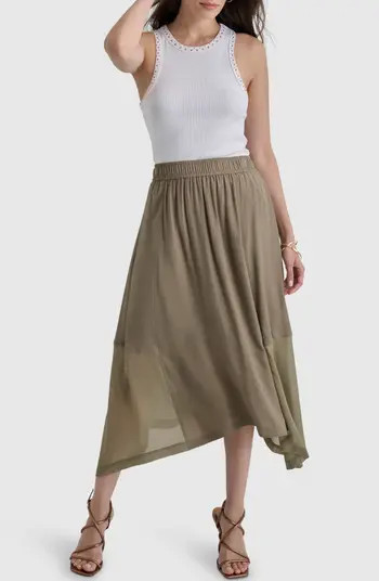 DKNY Chiffon Top and Skirt Set