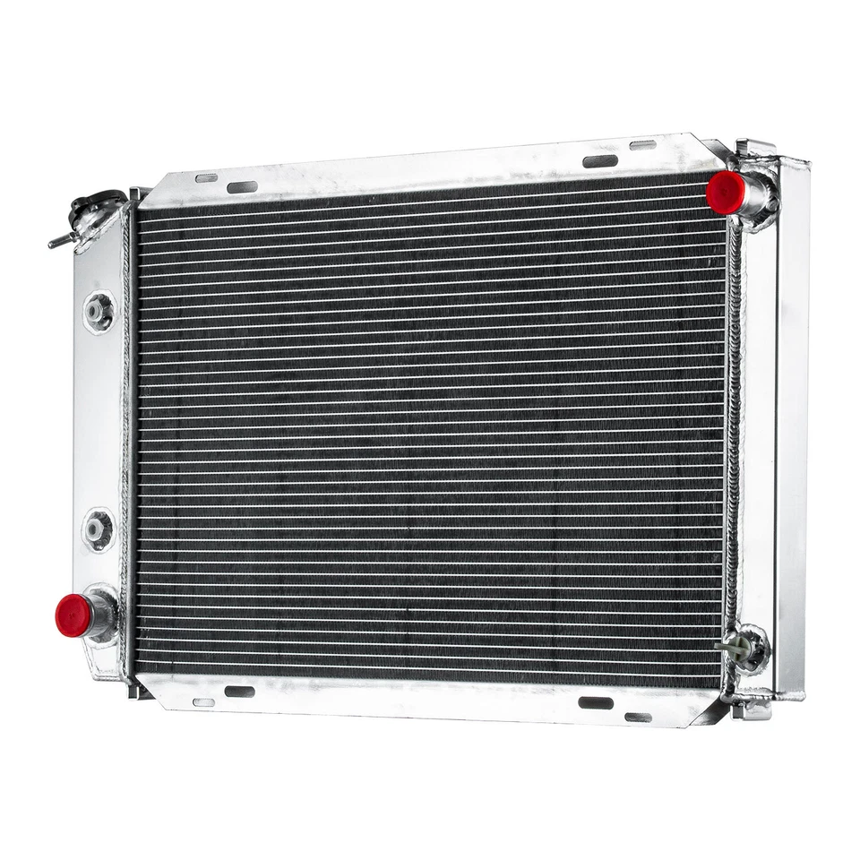 Radiador de aluminio de 3 filas para Ford Mustang LX GT SVT 79-93 1986 5,0 L V8 AT CC138 Foto 4 de 4
