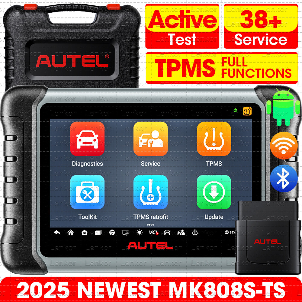 Autel MaxiCOM MK808S-TS TPMS Relearn Tool Car Diagnostic Scanner