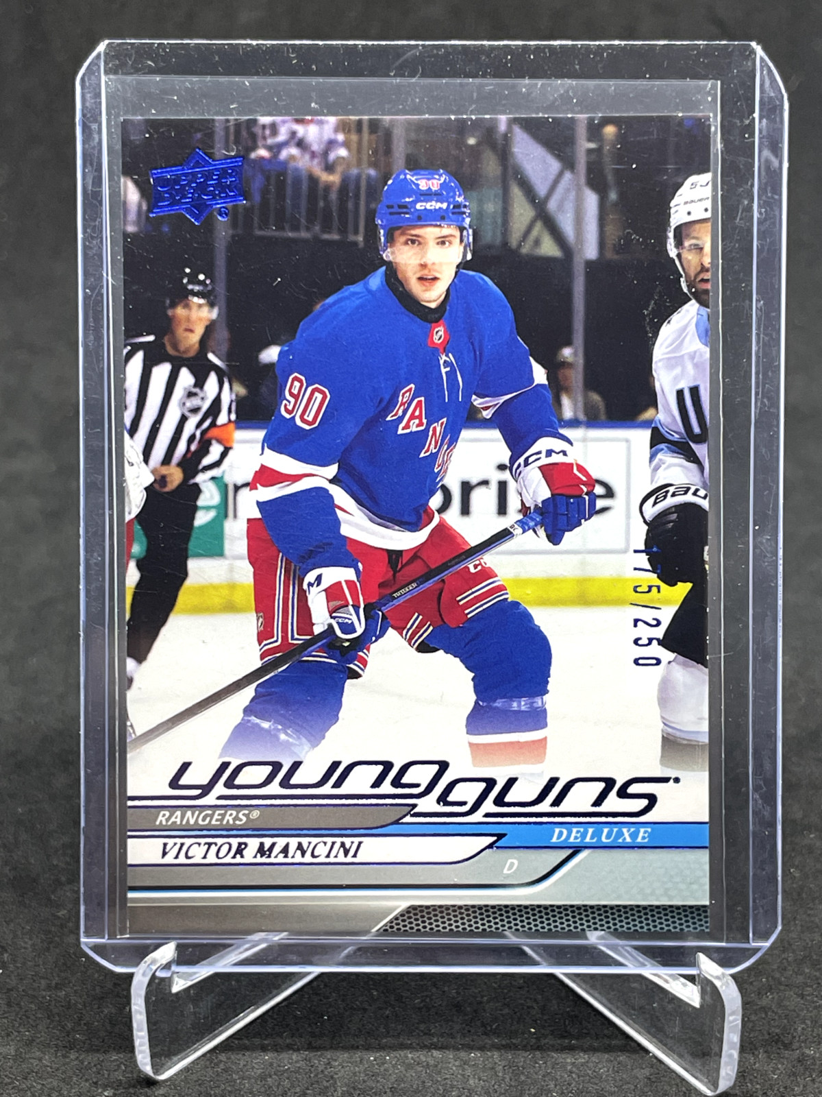 2024-25 Upper Deck Series 2 Victor Mancini Rookie Young Guns Deluxe /250 #464