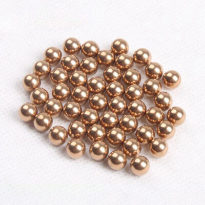 Präzision Solide Messing Kugeln Kupfer Kugellager Metallperlen Ball 0.9mm-80mm
