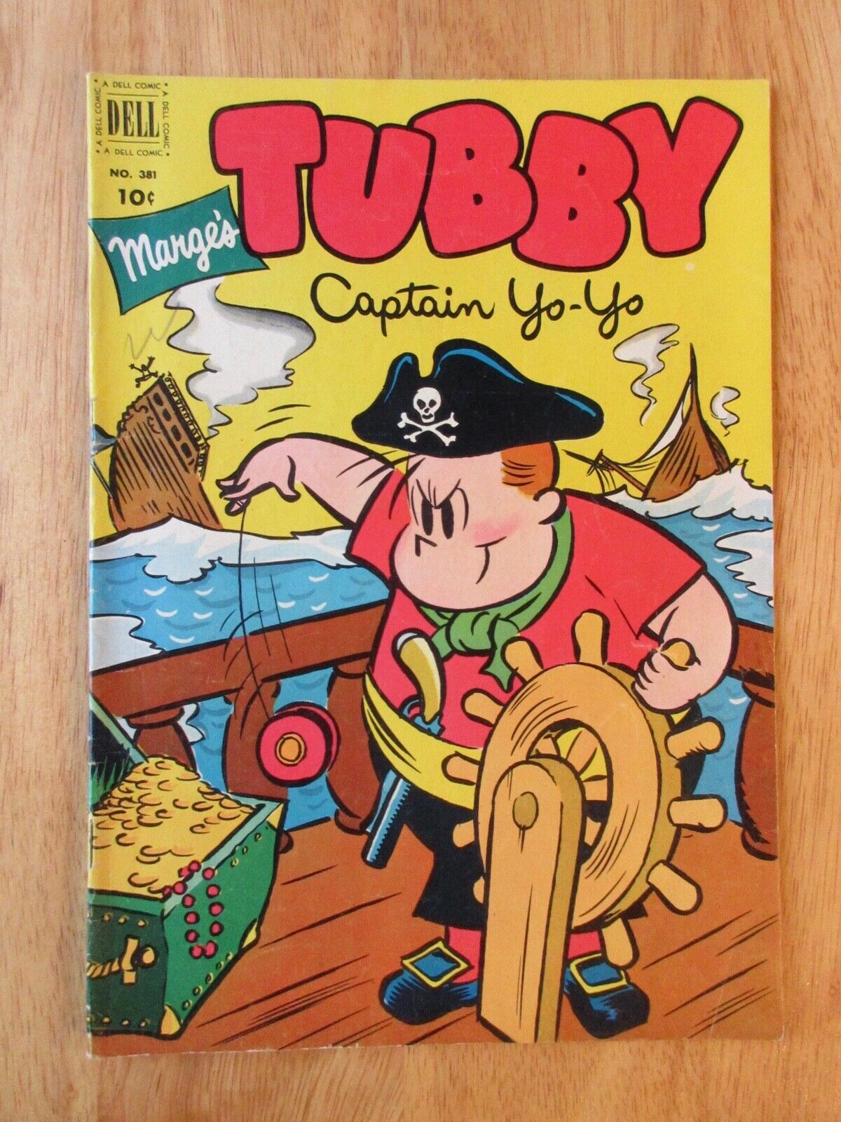 Dell Comics Key! TUBBY (LITTLE LULU) Four-Color #381 (#1!) 1952 (FN+/FN++)