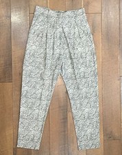 NEW Vivienne Westwood ANGLOMANIA New Brigadier Trousers Silk UK6-10 / US 2-6 NWT