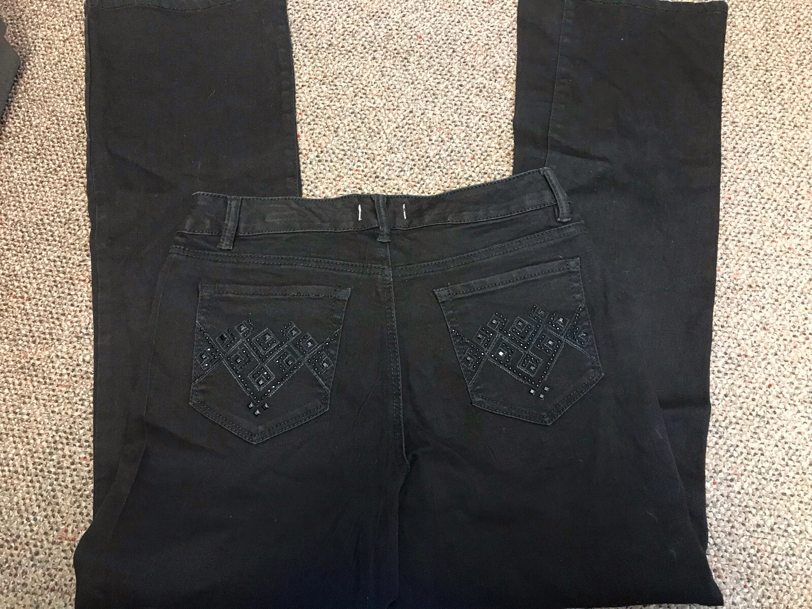 Great Condition ~ Code Blue Women’s Black Bootcut… - image 2