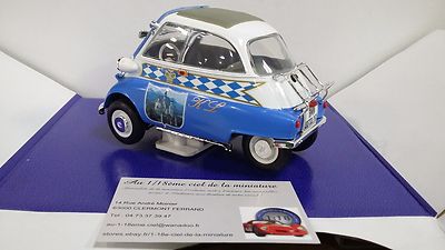 BMW Isetta 250 Miniature Revell 1/18 – Roi Ludwig II De Bavière, édition Spéciale, Blanc, Zamac