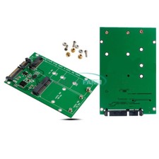 mSATA M.2 B / B M KEY NGFF 2.5" SSD to SATA III Converter Board Adapter Card