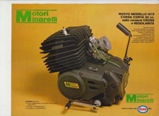 advertising Pubblicità-MOTORE MINARELLI 50 CORSA CORTA 1979 MOTOCROSS REGOLARITA
