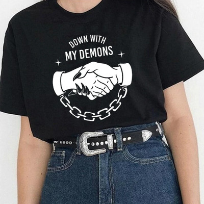 down with my demons shirt