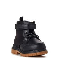 Wonder Nation Baby Infant Combat Boot, Select Size - Black