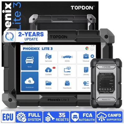 Advanced Phoenix LITE 3 OBD2 Scanner with Bi-Directional Control for Mechanics