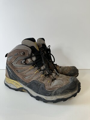 Salomon Quest 4D 3 GTX Herren Mid Walking Wanderschuhe UK 10,5 JL12