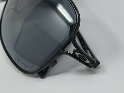 Oakley Conquest OO4101-04 Black Metal Polarized Light  display picture 3