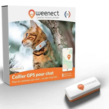 Collier GPS pour Chat Suivi GPS en Temps Réel sans Limite de Distance
