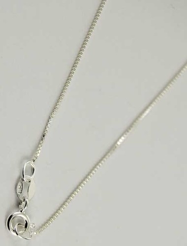 BOX CHAIN 925 STERLING SILVER 16 inch 