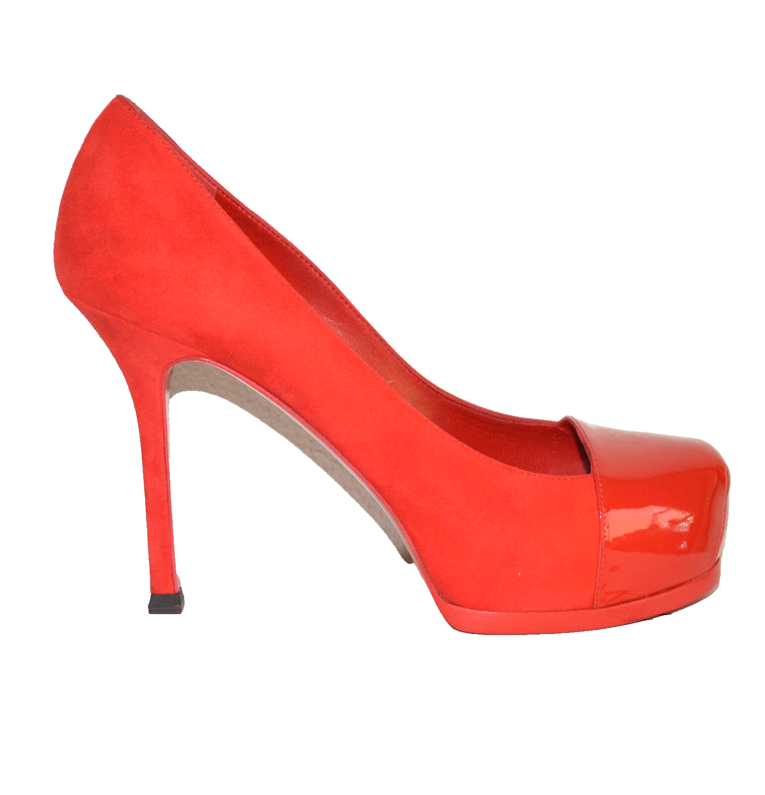 SCARPE DÉCOLLETÉ IN PELLE SCAMOSCIATA TRIBTOO NUOVE CON SCATOLA YSL SAINT LAURENT 795 TRIBTOO 36 5 US 6 5