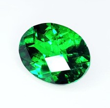 Oval Cut Natural Tsavorite Garnet Certified 10 Ct Loose Gemstone Garnet Gem R301