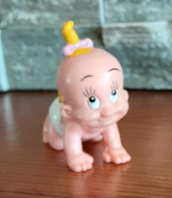 Walt Disney Roger Rabbit Baby Herman PVC Figure Amblin Toy 1987 Cake Topper