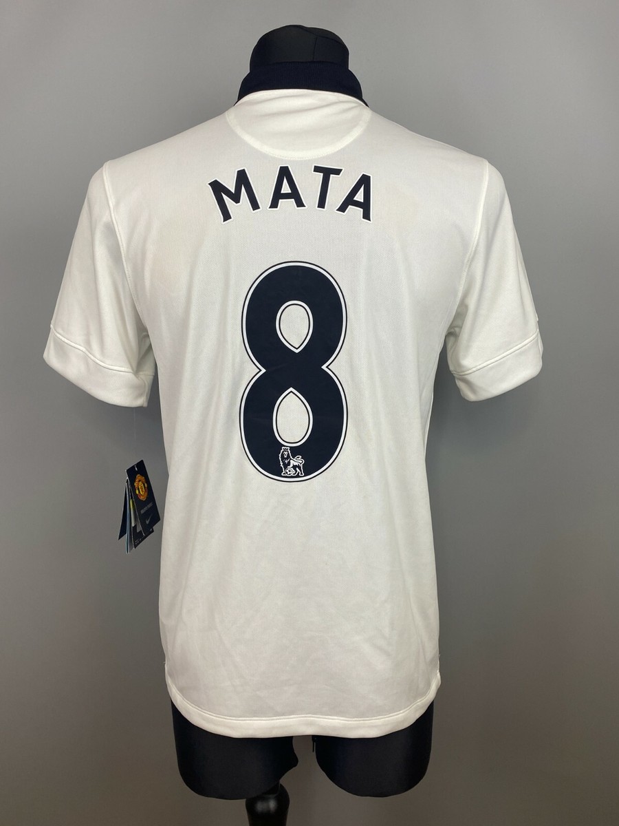 MANCHESTER UNITED 2014 2015 MATA AWAY SHIRT FOOTBALL SOCCER JERSEY