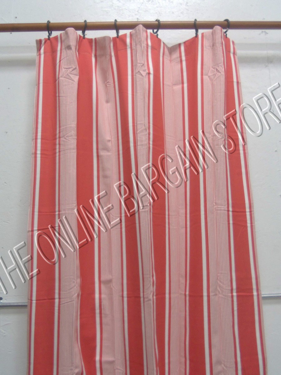 1 Pottery Barn Kids Bright Stripe Window Curtains Drapes Panels