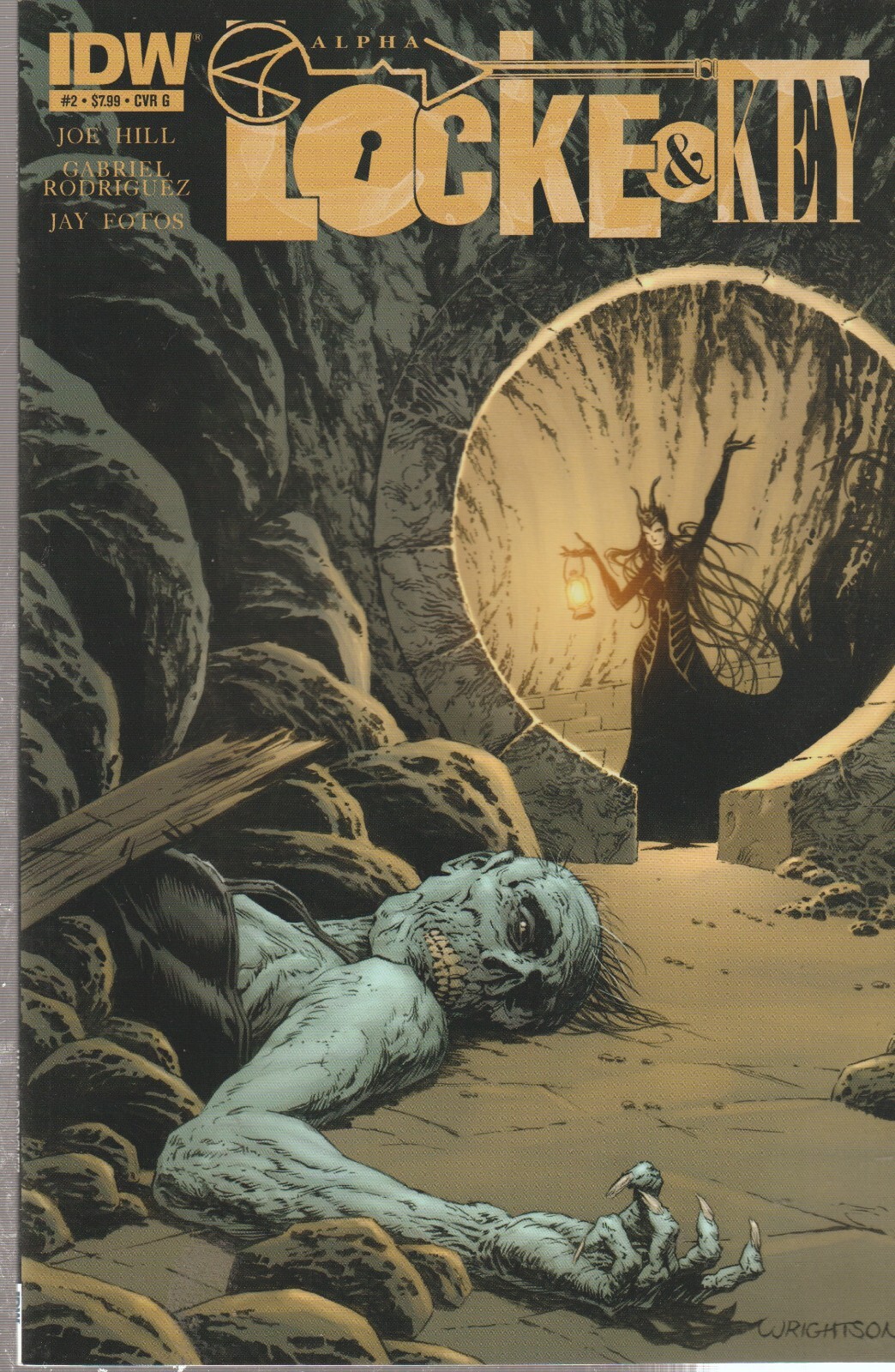 IDW COMICS LOCKE & KEY ALPHA #2 (2013) COVER G 1ST PRINT VF+