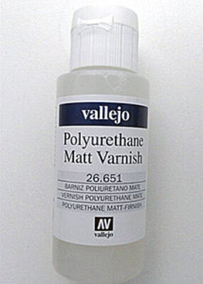 Vallejo MATTE VARNISH POLYURETHANE - Hobby and Model Paint Supply - #26651