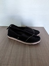 SKECHERS Women's Bobs Chill Flex - Hot 2 Trot Flats Black Size 8 