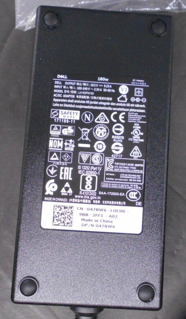 Dell DP/N 047RW6 180W Power Supply | eBay