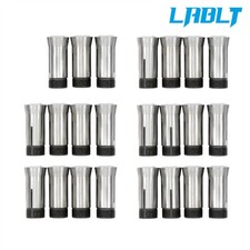 LABLT 23 Pack Metric 5C Collet Set 3mm - 25mm High Precision 0.0005" Accuracy