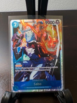 One Piece Card Game Sabo OP15-046 SR Super Rare OP-15 Adventure on Kami's Island