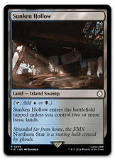 Sunken Hollow #296 (NM) Fallout PIP Magic MTG