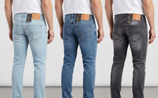 Pantalones de mezclilla Levis 511 ajustados para hombre cómodos elásticos con cremallera