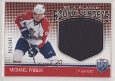 2008-09 Upper Deck Be a Player Rookie Jerseys 109/299 Michael Frolik #RJ-MF 4kz