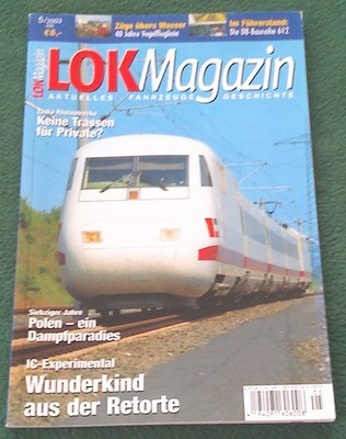 Lok Magazin 2003 05 IC Experimental Wunderkind