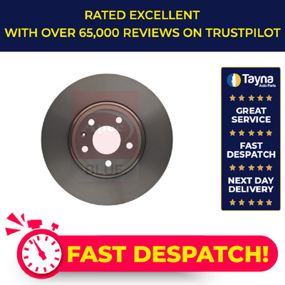 2x Brake Discs Pair Vented fits AUDI A4 Allroad B8 2.0 Front 09 to 16 320mm Set
