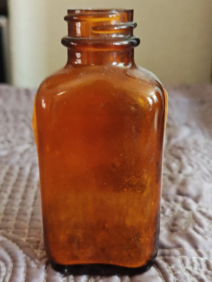 VINTAGE Muito Raro Anos 1950 Norc Excelente Estado Farmácia GARRAFA VAZIA Frasco Rx - Imagem 4 de 4