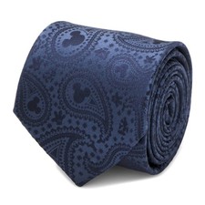 Disney Mickey Mouse Navy Paisley Men's Tie