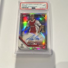 2022-23 Topps Chrome UEFA Club Competitions Soccer Cards Checklist & Odds 26