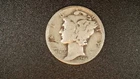 1944 D Mercury Dime 90% SILVER  Free Shipping + Tracking - 102