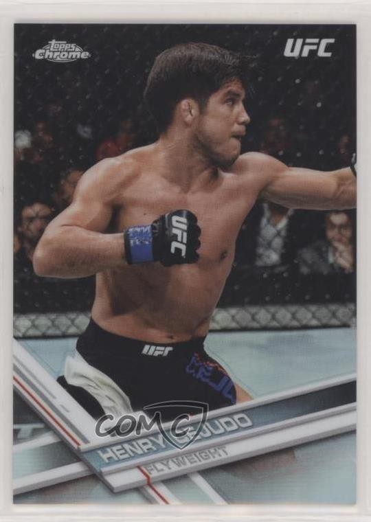 2017 Topps Chrome UFC Refractor Henry Cejudo #27