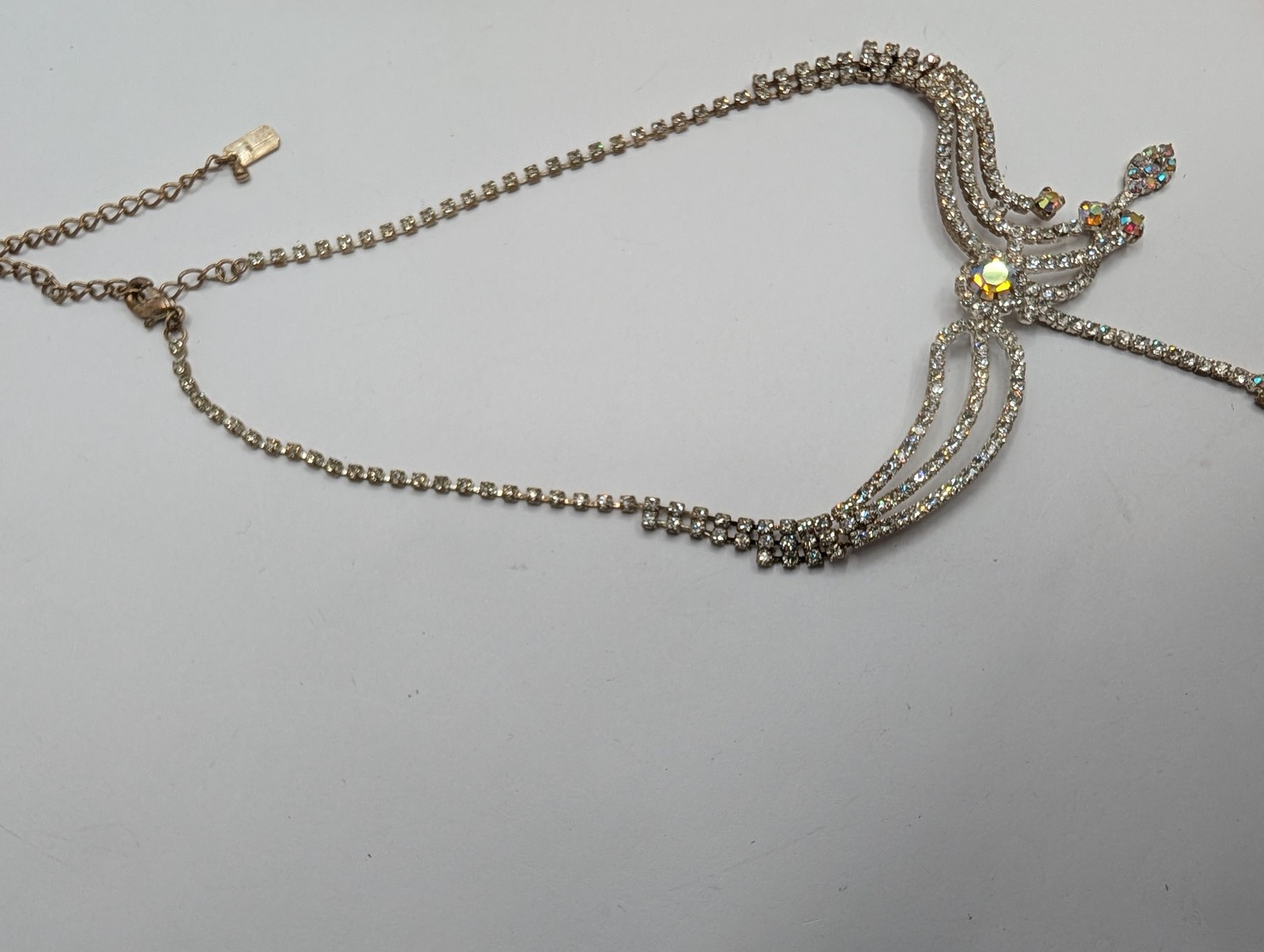 Sparkling Rhinestone Statement Choker Necklace Da… - image 4