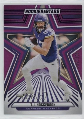 2024 Panini Rookies & Stars Purple 169/299 TJ Hockenson #65 0r6k