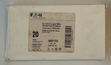 Eaton QBGFT1020 20 Amp Single Pole 120 V 10 kA 60 Hz Circuit Breaker