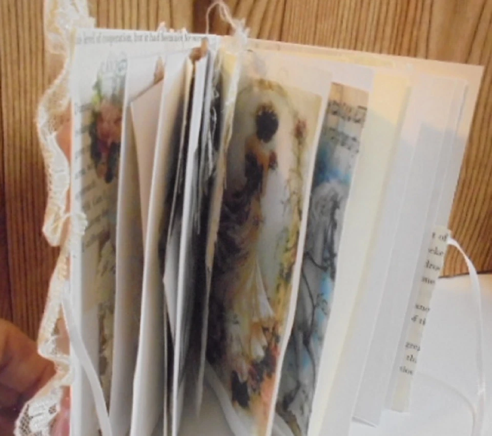 Shabby Chic, , Junk Journal,3 x 5 - Image 2 of 4