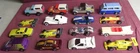 1/64 HOT WHEELS VINTAGE LOT OF 16 DIFFERENT LOOSE CARS FROM THE 1980'S, #2